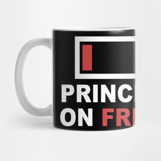 Principal On Friday Low Battery Mug